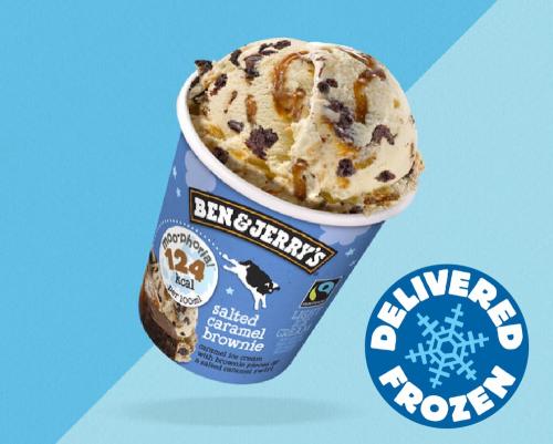 Ben & Jerry's Moo-phoria Salted Caramel Brownie (465ml)